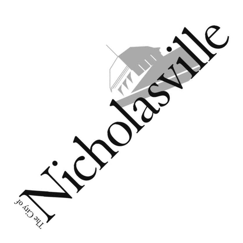 Nicholasville City Commission notebook Jessamine Journal Jessamine