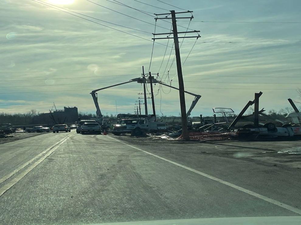 Mayfield electrical system back to pretornado standard Jessamine